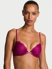 Victoria's Secret Fresh Jam Purple Push Up Lace Bra - Image 1 of 2