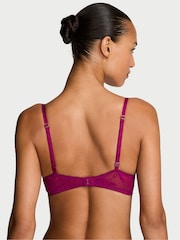 Victoria's Secret Fresh Jam Purple Push Up Lace Bra - Image 2 of 2