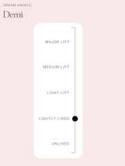 Victoria's Secret Arctic Green Lightly Lined Demi Lace Bra - Image 4 of 5