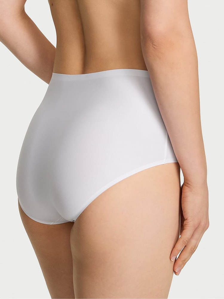 Victoria's Secret White Brief Mid-Rise Knickers - Image 2 of 2 Victoria's Secret White Brief Mid-Rise Knickers - Image 2 of 2