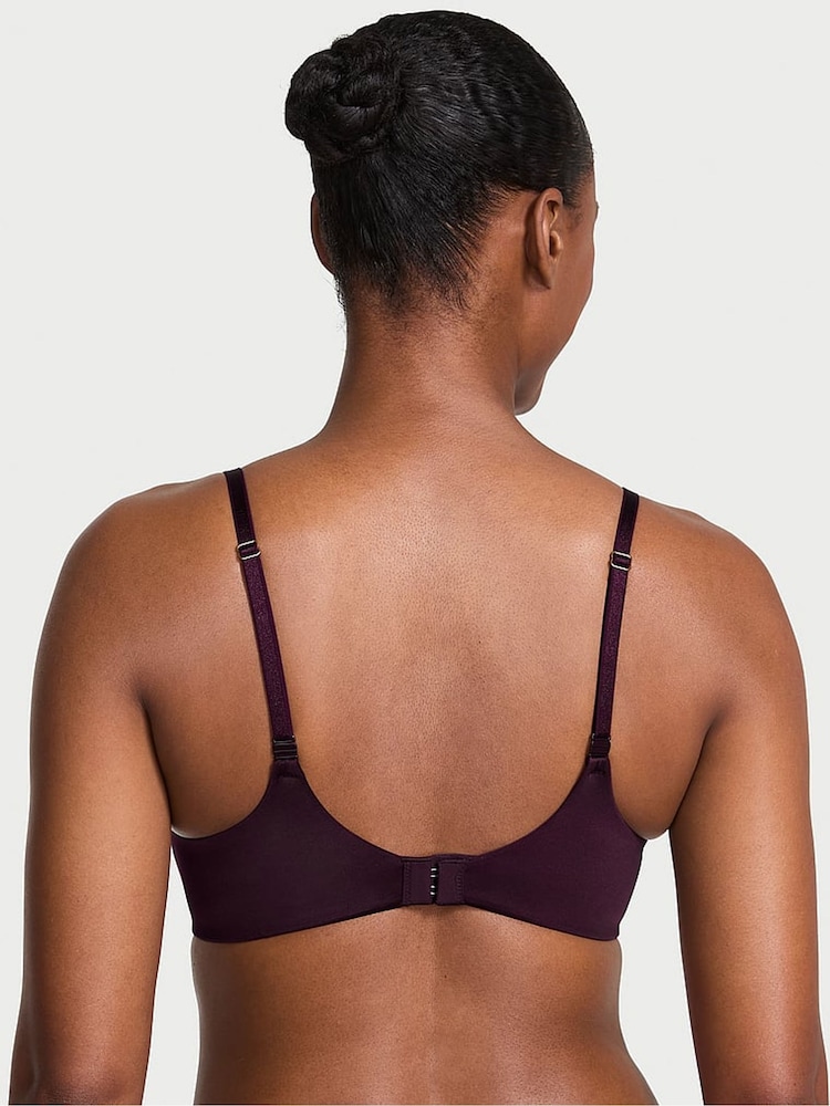 Victoria's Secret Winter Wine Red Non Wired Push Up So Obsessed Bra - Image 2 of 3 Victoria's Secret Winter Wine Red Non Wired Push Up So Obsessed Bra - Image 2 of 3