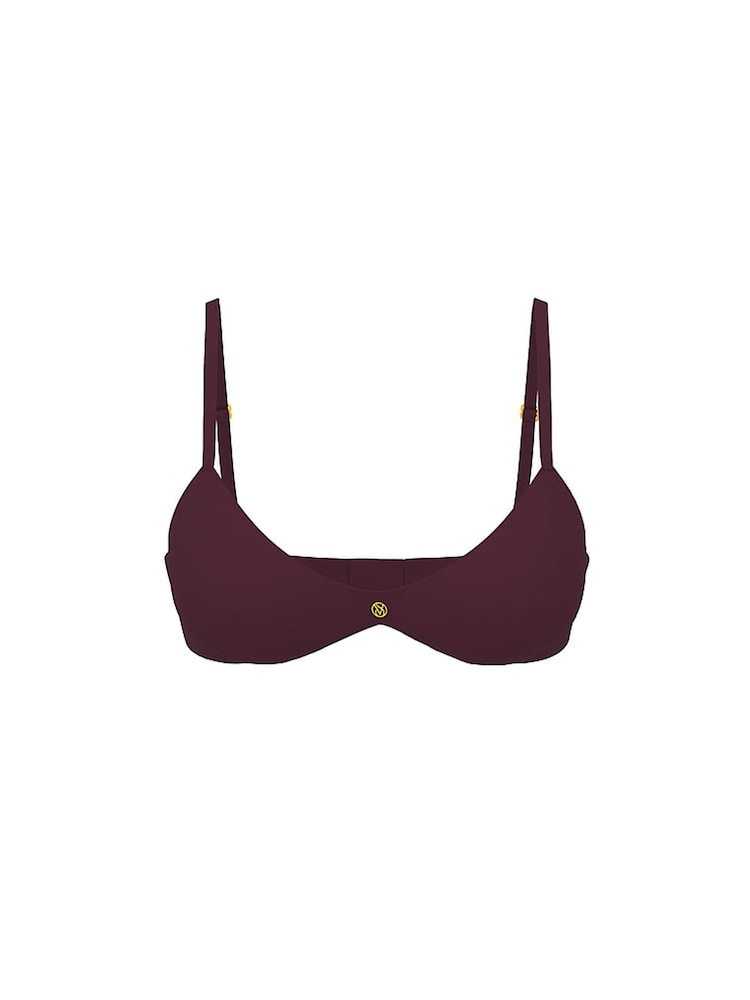 Victoria's Secret Winter Wine Red Non Wired Push Up So Obsessed Bra - Image 3 of 3