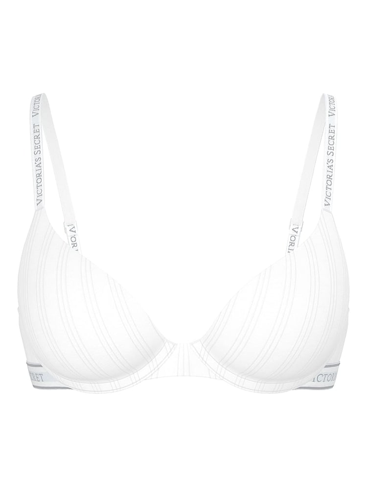 Victoria's Secret White Full Cup Push Up Modal Bra - Image 3 of 3 Victoria's Secret White Full Cup Push Up Modal Bra - Image 3 of 3