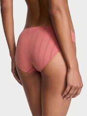 Victoria's Secret Seductive Rose Pink Stripe Bikini Knickers - Image 2 of 2