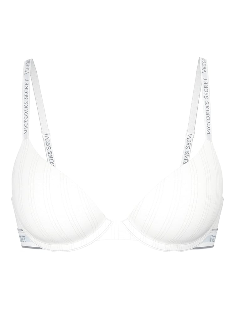Victoria's Secret White Lightly Lined Demi Modal Bra - Image 3 of 3