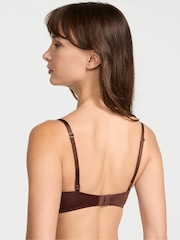 Victoria's Secret Ganache Nude Add 2 Cups Push Up Bombshell Lace Trim Bra - Image 2 of 5