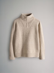 The Set 2 pletenih puloverjev z zadrgo na ovratniku - Slika 3 iz 5