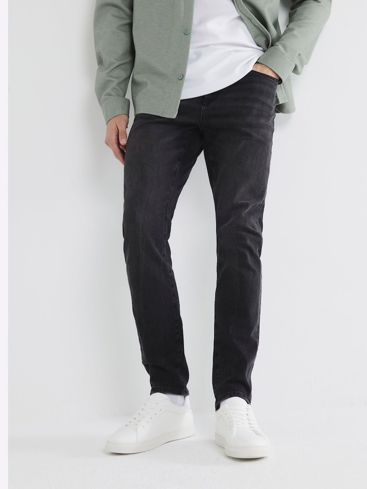 River Island Skinny Fit Stretch Washed Jeans - Bild 1 von 6 River Island Skinny Fit Stretch Washed Jeans - Bild 1 von 6