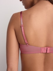 玫瑰色/粉紅色 - 蕾絲裝飾終極舒適內衣 2 件組 - 圖片 6，共 10