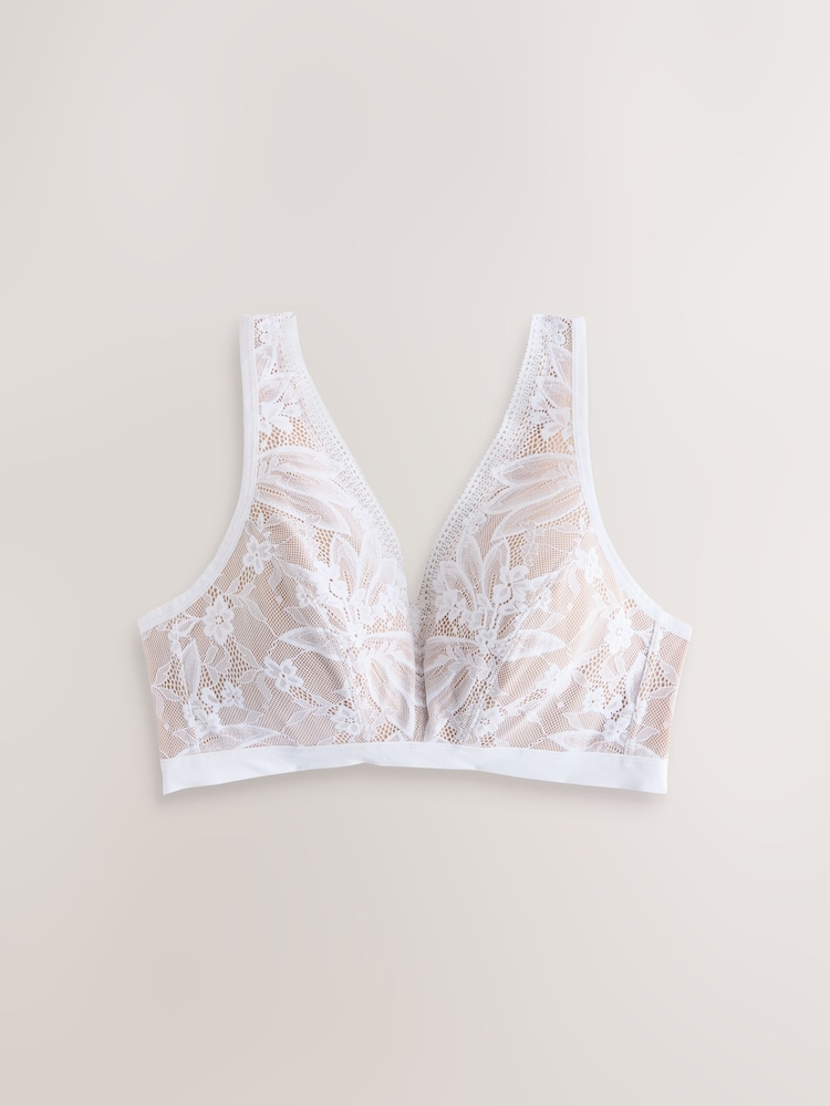 Black/White Total Support Non Pad Wire Ultimate Comfort Bras 2 Pack - Image 2 of 5 Black/White Total Support Non Pad Wire Ultimate Comfort Bras 2 Pack - Image 2 of 5