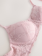 Light Pink Pad Non Wire Total Support Lace Bras - Image 2 of 4