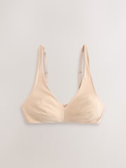 Black/Black/White/Praline Nude - Cotton Bras 4 Pack - Imagem 3 de 7
