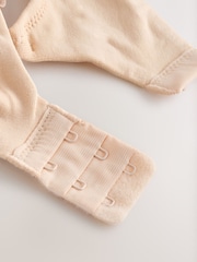 Juoda/Balta/Balta/Pralinė, nuogas - Medvilninių liemenėlių 4 pakuotė - 9 paveikslėlis iš 10