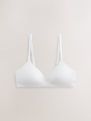 Nyeusi/Nyeusi/Nyeupe/Uchi wa Praline - Pakiti ya Sidiria za Pamba 4 - Picha 5 kati ya 7