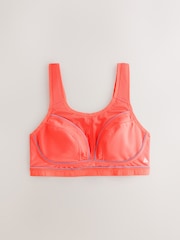 Korallenpink - Active – ungepolsterter Dry-Tech-Sport-BH mit starkem Halt, B–G - Bild 7 von 9