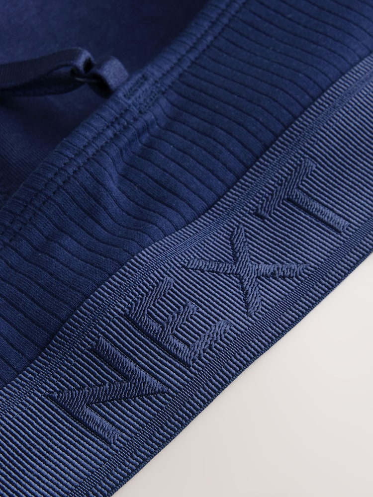 White/Green/Navy Non Pad Non Wire Cotton Ribbed Logo Bralettes 3 Pack - Image 12 of 12 White/Green/Navy Non Pad Non Wire Cotton Ribbed Logo Bralettes 3 Pack - Image 12 of 12