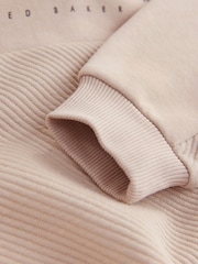 Baker by Ted Baker Oversized Textured Hoodie - Image 8 of 10