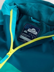 Blue/Green Colourblock Puddlesuit (3mths-7yrs) - Image 7 of 8