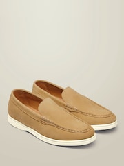 Charles Tyrwhitt Natural Slip On Loafers - Image 2 of 4