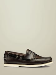 Charles Tyrwhitt Brown Boat Shoes - Image 1 of 3