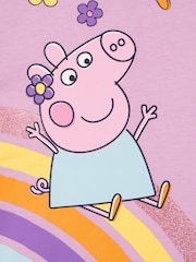 Character Purple Peppa Pig 100% Cotton T-Shirt - Image 10 of 11