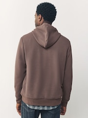 Neutral Textured Overhead Hoodie - Image 2 of 7