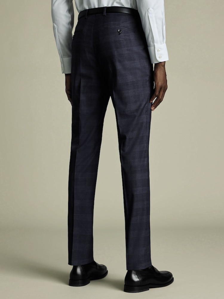 Узкие брюки в итальянскую клетку Charles Tyrwhitt - Изображение 2 из 5