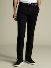 Charles Tyrwhitt Black Performance Chinos - Image 1 of 6