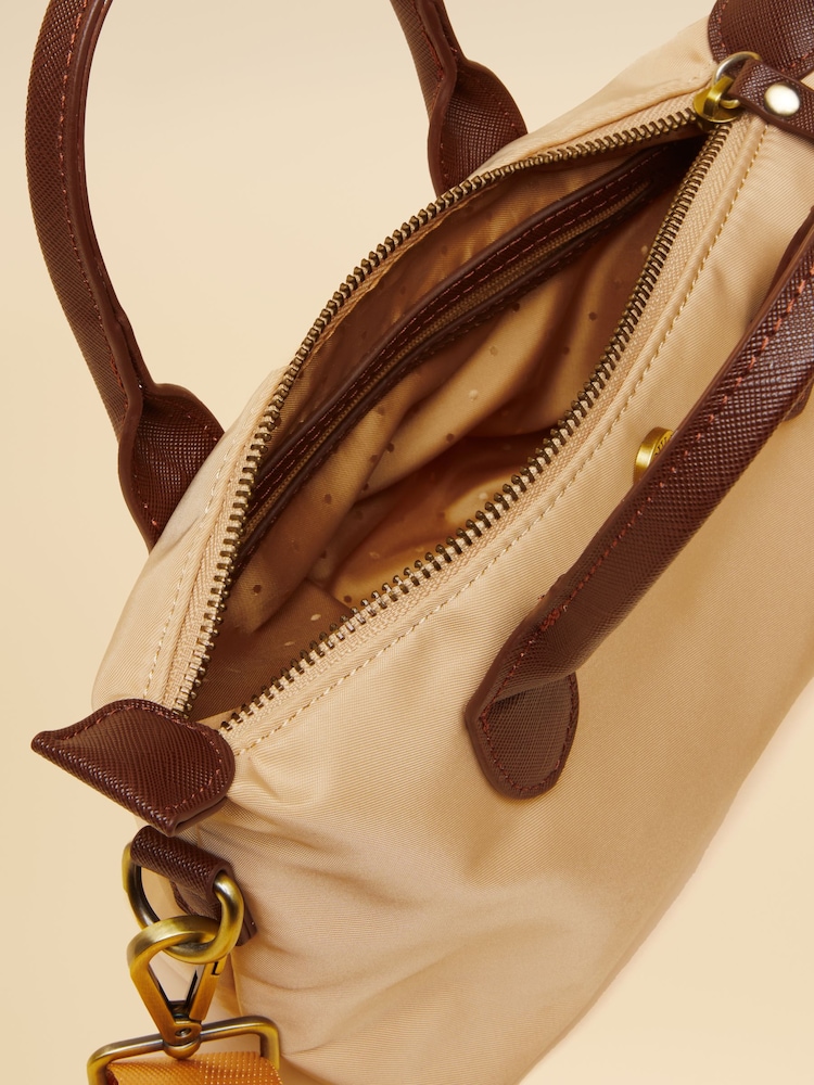 Joules Edie Natural Cross Body Bag - Image 7 of 7