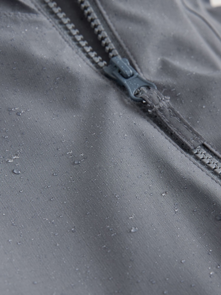 Grey Waterproof Fleece Lined Puddlesuit (3mths-7yrs) - Image 5 of 5 Grey Waterproof Fleece Lined Puddlesuit (3mths-7yrs) - Image 5 of 5