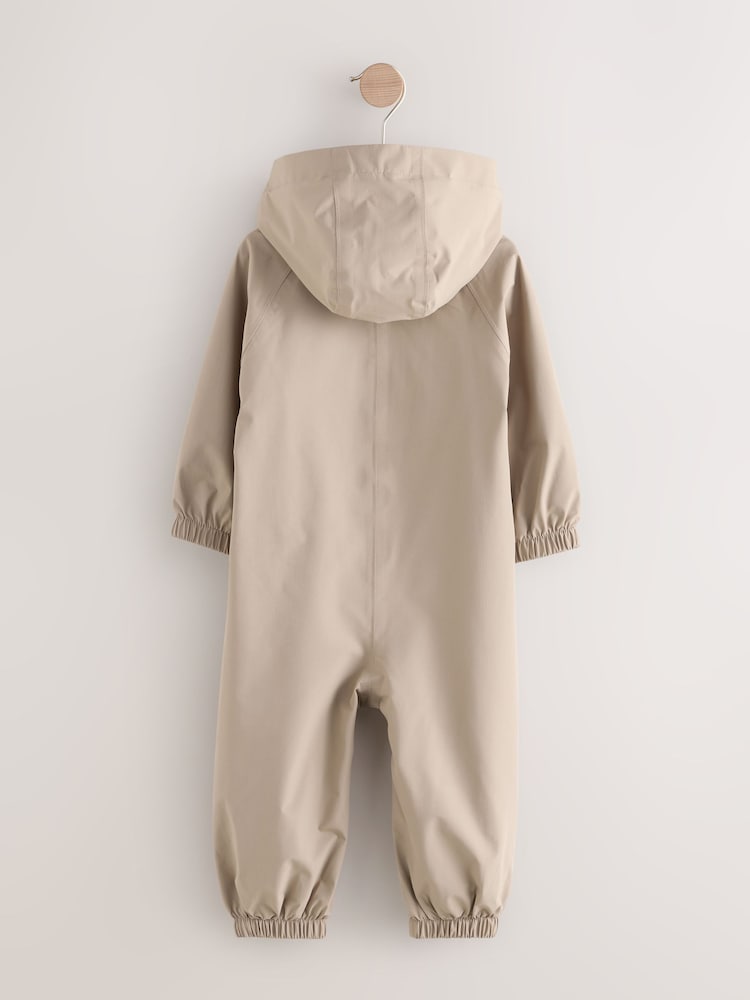 Neutral Waterproof Fleece Lined Puddlesuit (3mths-7yrs) - Image 2 of 5