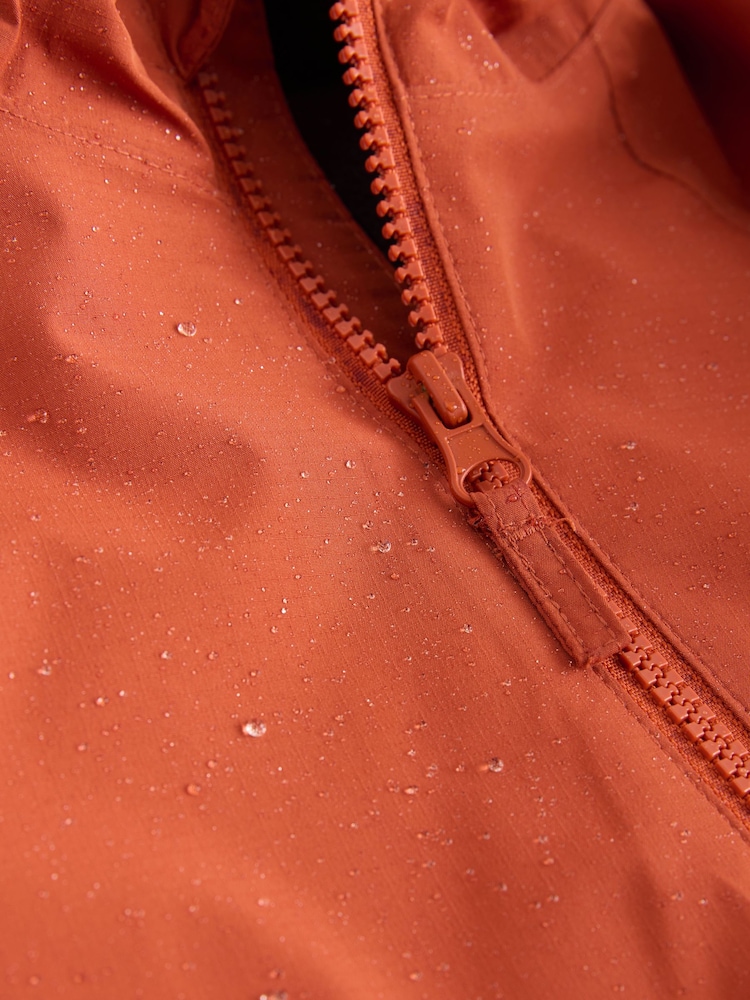 Rust Brown Waterproof Fleece Lined Puddlesuit (3mths-7yrs) - Image 5 of 5 Rust Brown Waterproof Fleece Lined Puddlesuit (3mths-7yrs) - Image 5 of 5