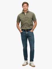 Superdry Military Short Sleeve 100% Cotton Shirt - Изображение 2 из 5