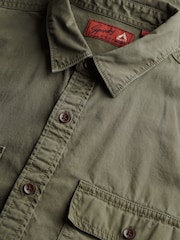 Superdry Military Short Sleeve 100% Cotton Shirt - Изображение 5 из 5