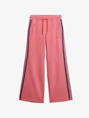 Superdry Red Athletic Essentials Logo Straight Joggers - Image 4 of 5