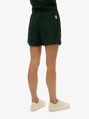 Superdry Green Country Club Towelling Shorts - Image 4 of 6