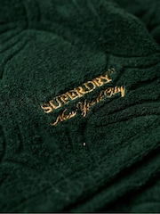 Superdry Green Country Club Towelling Shorts - Image 5 of 6