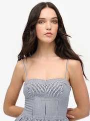 Superdry Black Corset Cami Mini Dress - Image 4 of 6