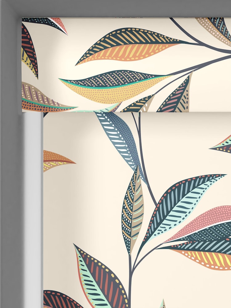 Sara Miller Natural Stone Ornamental Peacock Made to Measure Roller Blind - Image 6 of 6