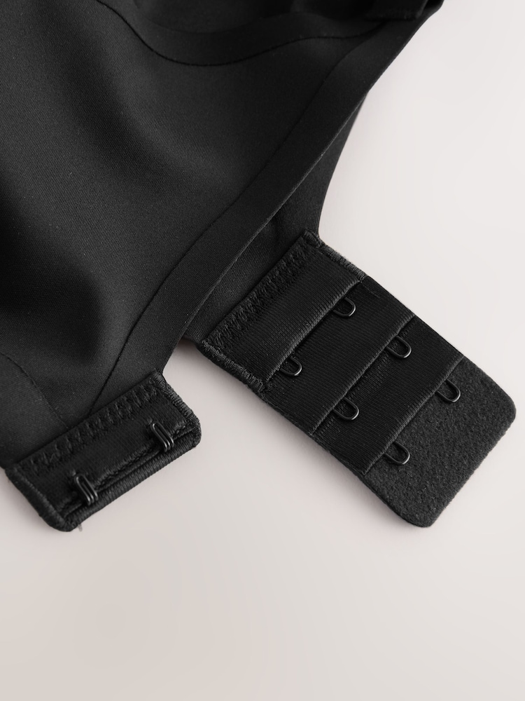 Black Premium Ultimate Comfort Lightweight Breathable Full Cup Bras DD-G - Image 8 of 8