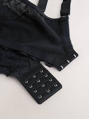 Black F-K Ultimate Support Lace Non Pad Full Cup Bra - Image 11 of 11