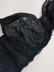 Black F-K Ultimate Support Lace Non Pad Full Cup Bra - Image 6 of 7