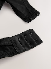 Black/White DD+ Non Pad Balcony Smoothing Animal Mesh Underwired With Side Support Bras 2 Pack - Image 7 of 8