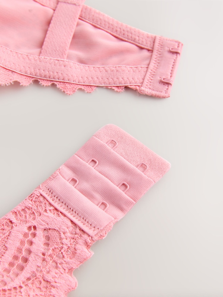 ורוד - חזיית תחרה, סדרת Ultimate Comfort - תמונה 7 מתוך 7 ורוד - חזיית תחרה, סדרת Ultimate Comfort - תמונה 7 מתוך 7