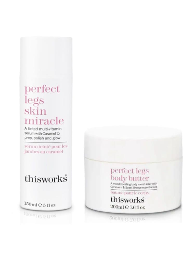 This Works Perfect Legs Skin Miracle 150ml & Body Butter 200ml Gift Set (Worth £70) - Image 1 of 1