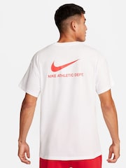 Nike White Mens 100% Cotton Graphic T-Shirt - Image 2 of 5