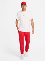 Nike White Mens 100% Cotton Graphic T-Shirt - Image 5 of 5