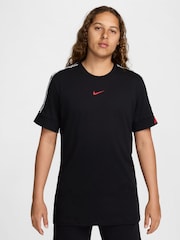 Nike Black 100% Cotton T-Shirt - Image 1 of 5