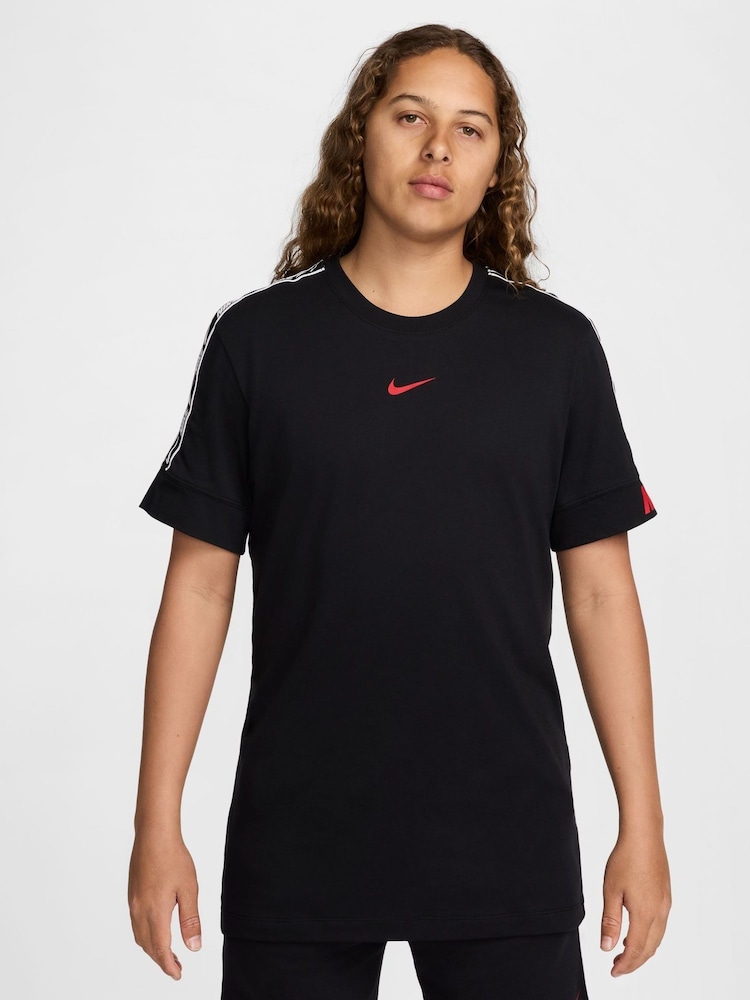 Nike Black 100% Cotton T-Shirt - Image 1 of 5