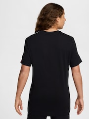 Nike Black 100% Cotton T-Shirt - Image 2 of 5